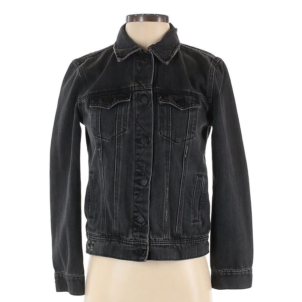 Old Navy Dark Gray Women’s Denim Jacket